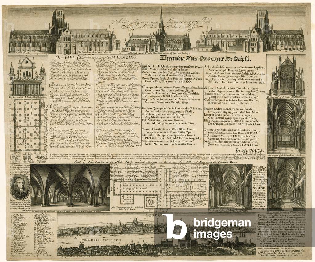 Old St Paul's Cathedral (engraving)