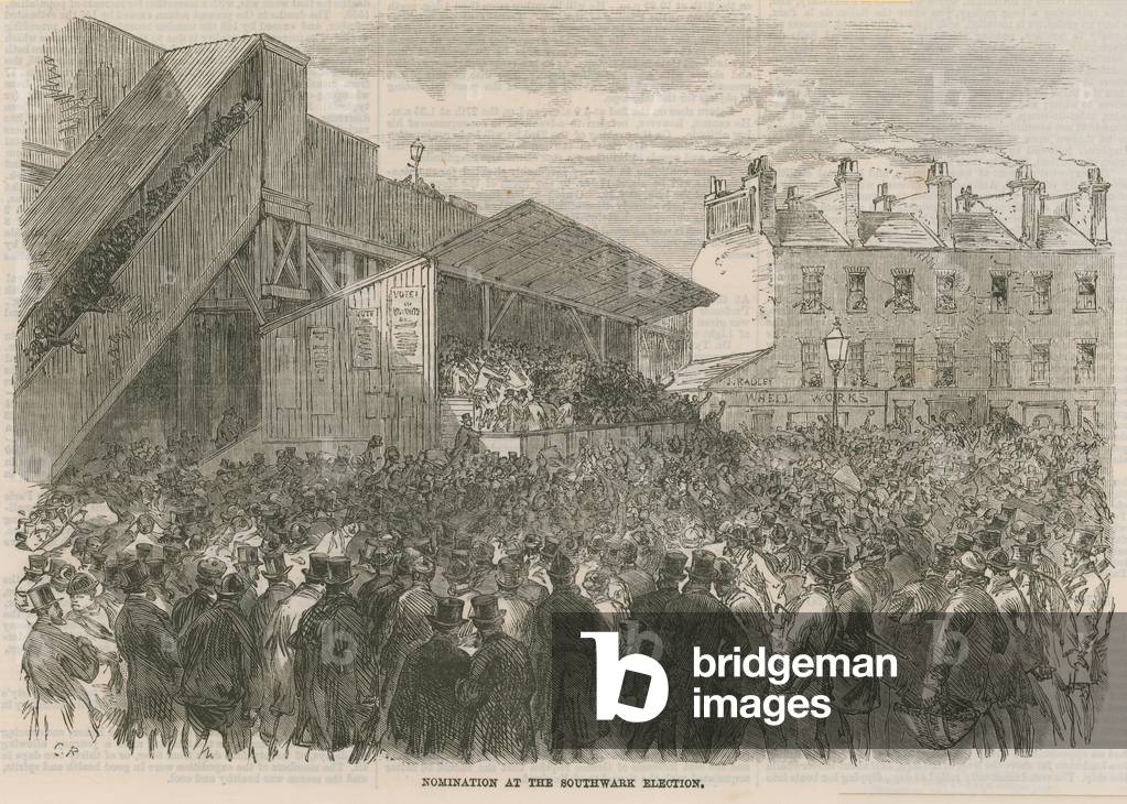 Southwark election (engraving)