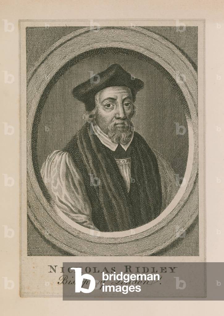 Portrait of Nicholas Ridley (engraving)