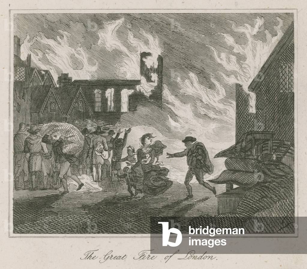 The Great Fire of London (engraving)