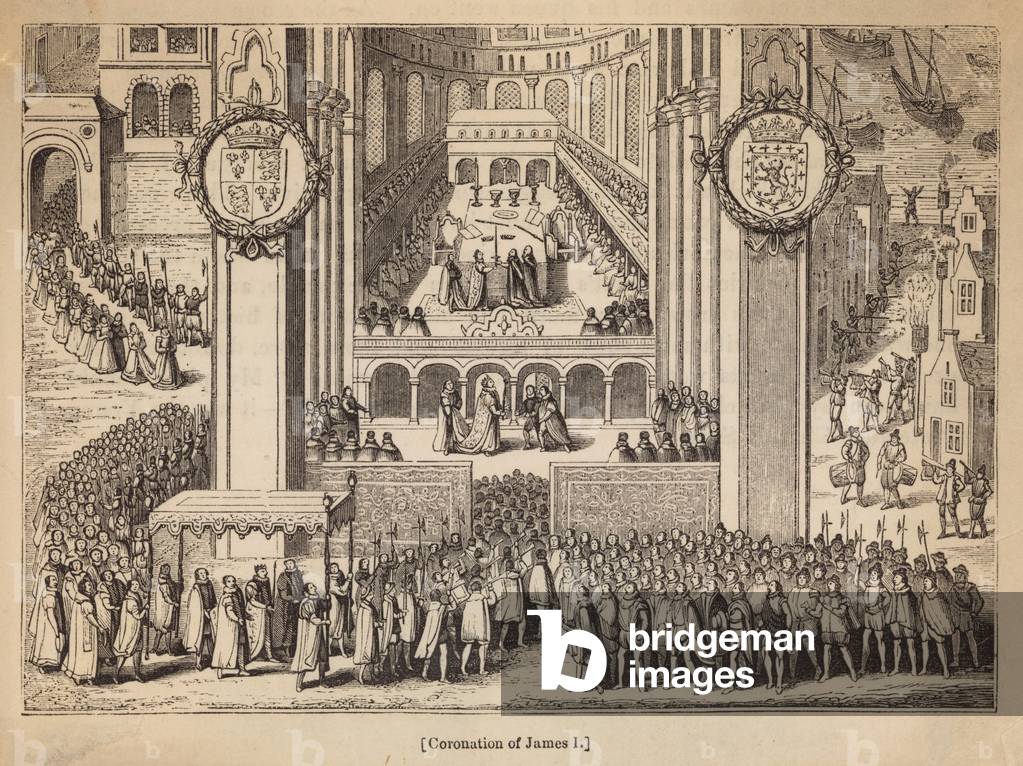 The Coronation of King James I (engraving)
