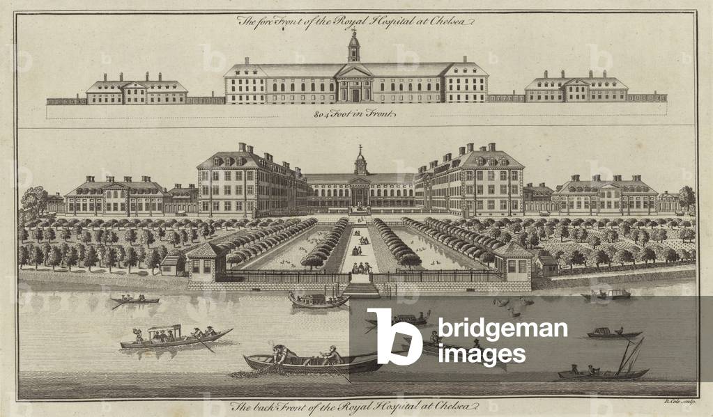 The Royal Hospital, Chelsea (engraving)