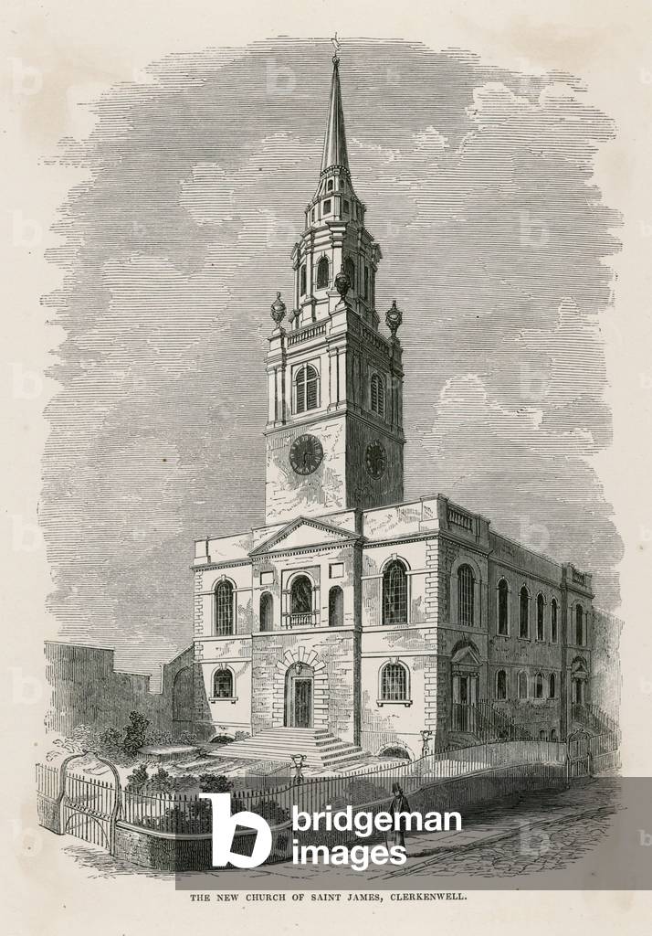 St James's Church, Clerkenwell (engraving)