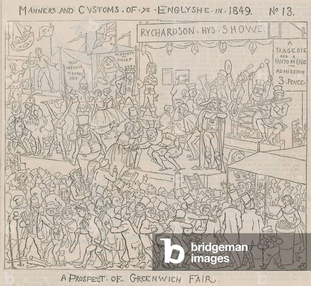 A prospect of Greenwich Fair (engraving)