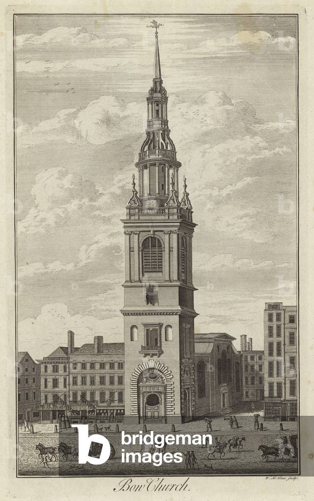 Bow Church, London (engraving)