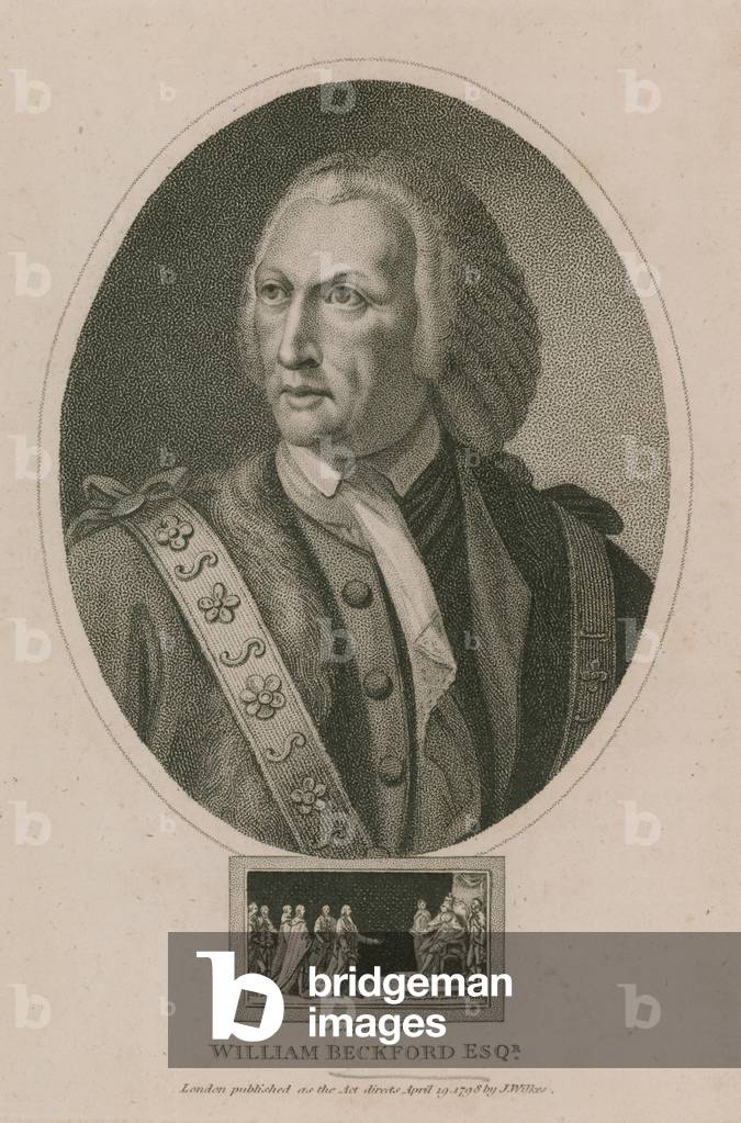 William Beckford, Lord Mayor of London 1756 (engraving)