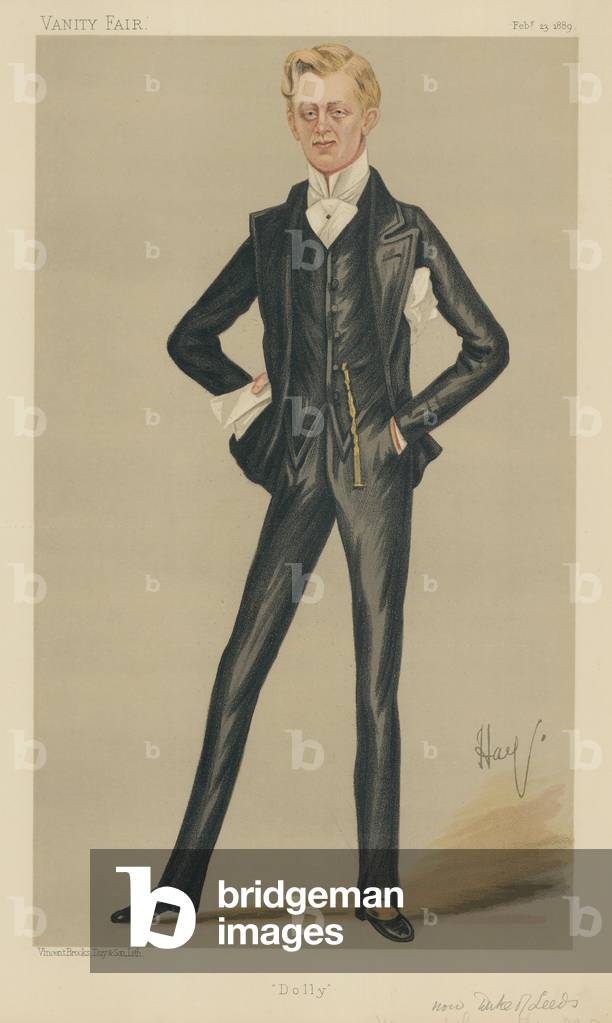 The Marquis of Carmarthen (colour litho)