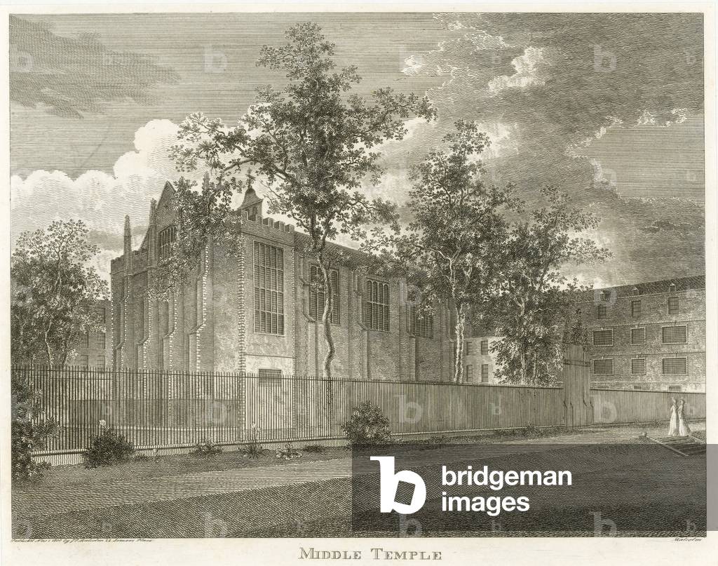 Middle Temple Hall (engraving)