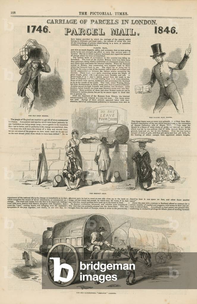 Page from The Pictorial Times (engraving)