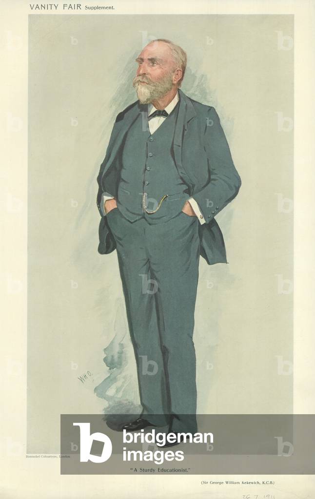 Sir George William Kekewich (colour litho)