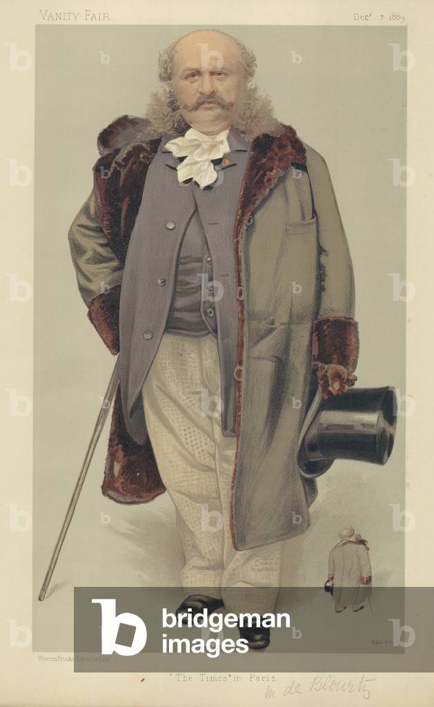 Monsieur De Blowitz (colour litho)