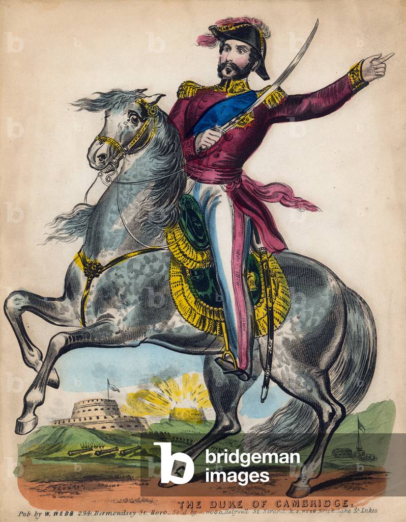 The Duke of Cambridge (coloured engraving)