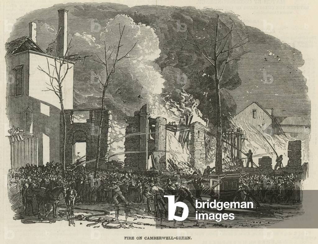 Fire on Camberwell Green (engraving)