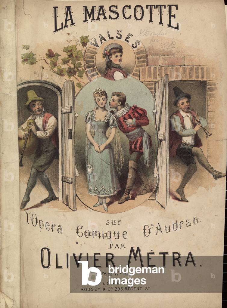 La Mascotte Valses (colour litho)