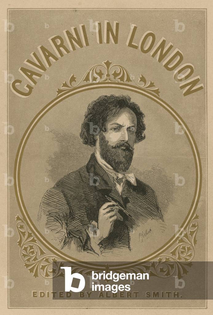 Gavarni in London, edited by Albert Smith (coloured engraving)