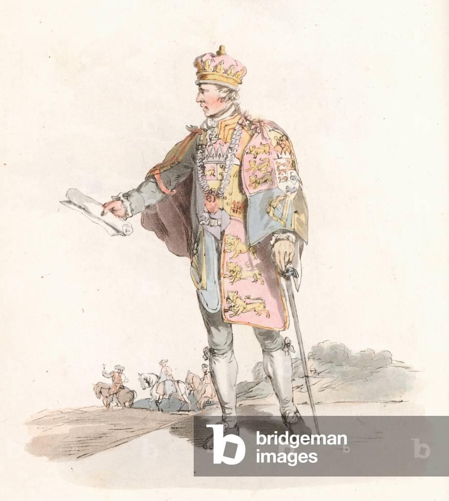 Herald (coloured engraving)