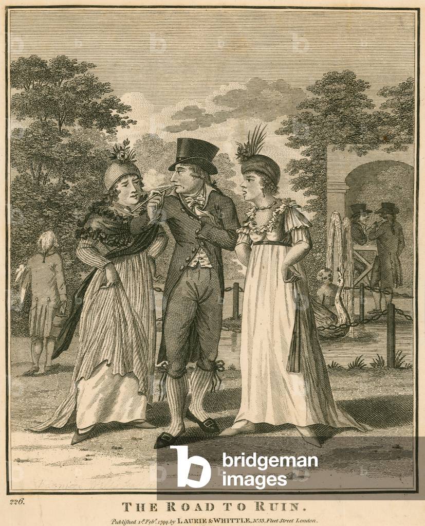 John Rann, aka Sixteen String Jack the highwayman (engraving)