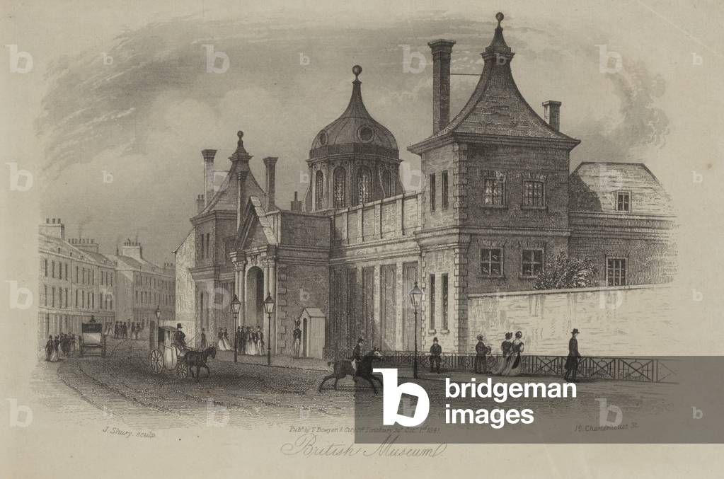The British Museum, London (engraving)
