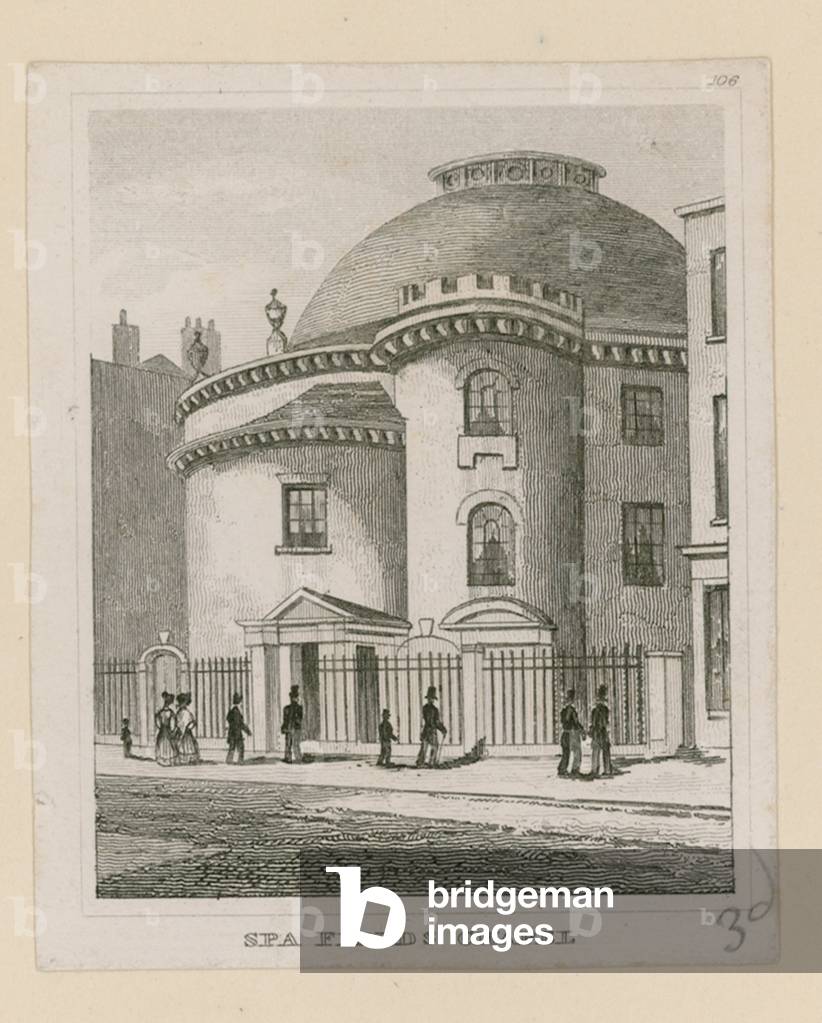 Spa Fields Chapel, Clerkenwell (engraving)