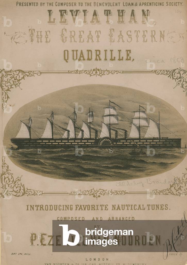Leviathan, the Great Eastern Quadrille (engraving)