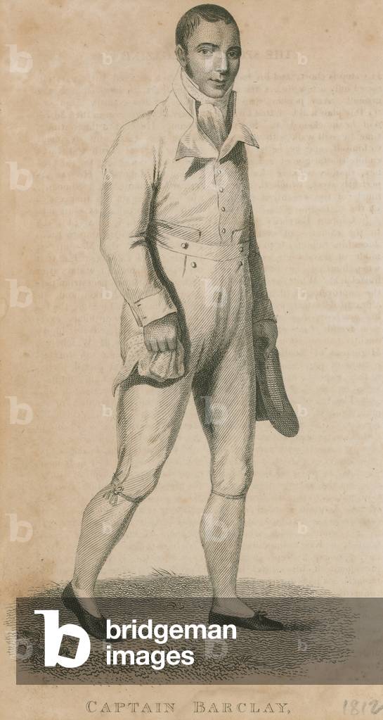 Captain Barclay (Robert Barclay Allardice) (engraving)
