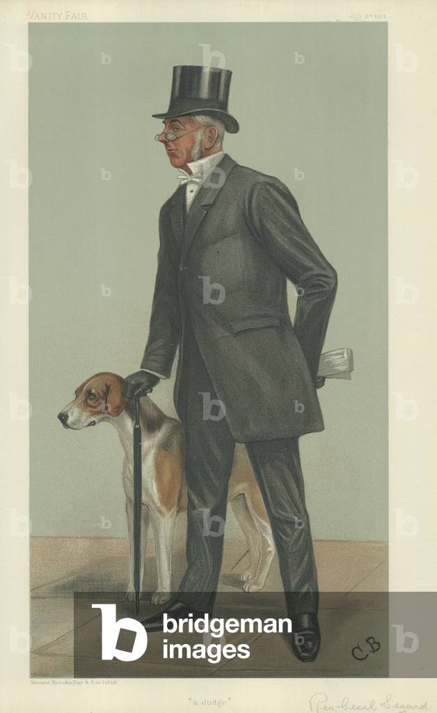 The Rev Cecil Legard (colour litho)