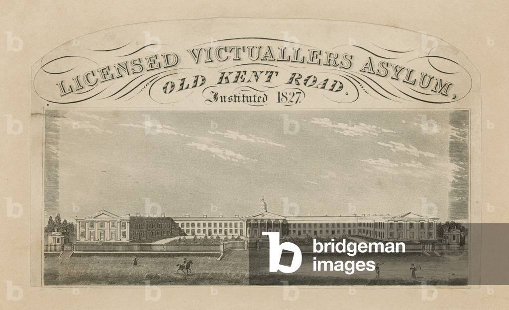 Licensed Victuallers' Asylum on the Old Kent Road (engraving)