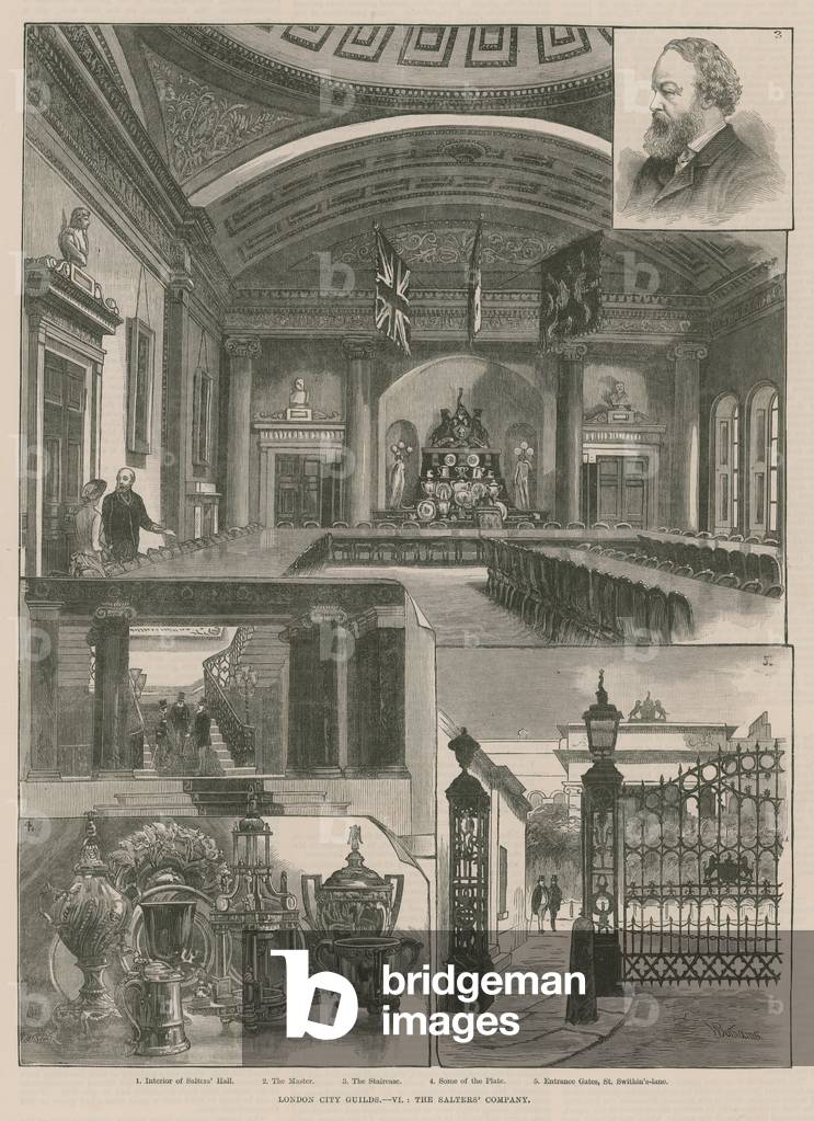 London City Guilds: The Salters' Company (engraving)
