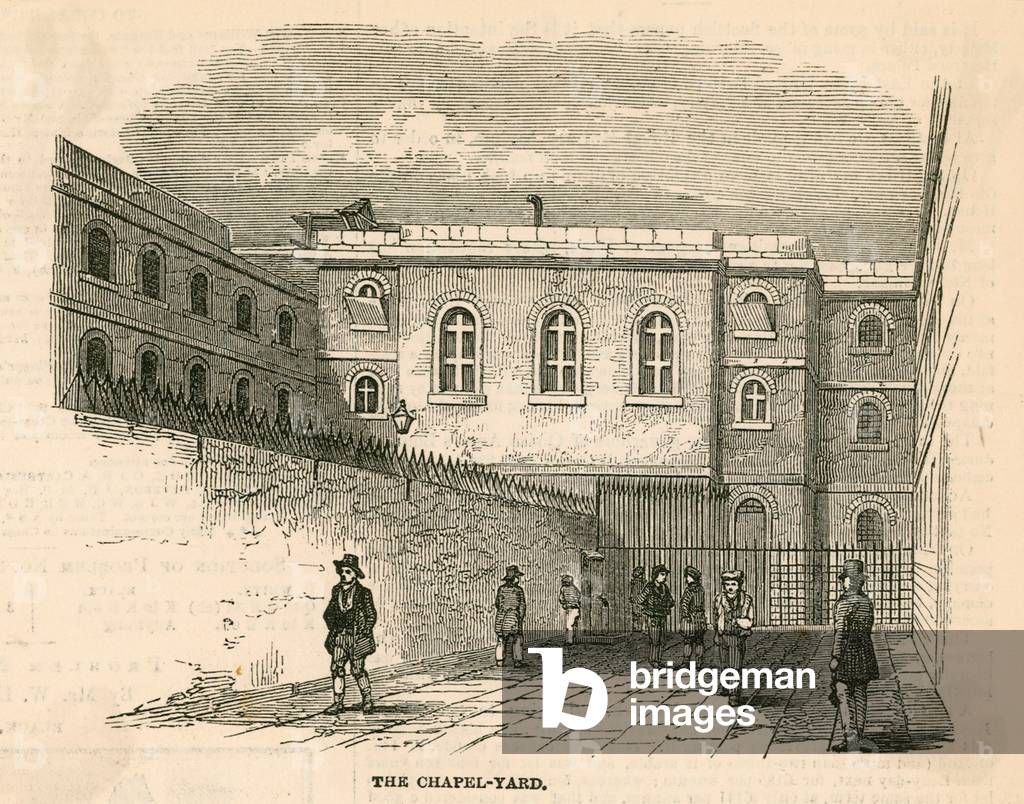Newgate prison (engraving)