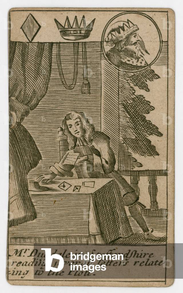 Popish Plot playing card (engraving)