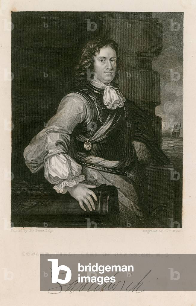 Edward Montagu, Earl of Sandwich (engraving)