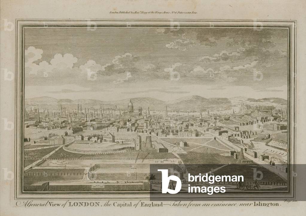 A general view of London (engraving)