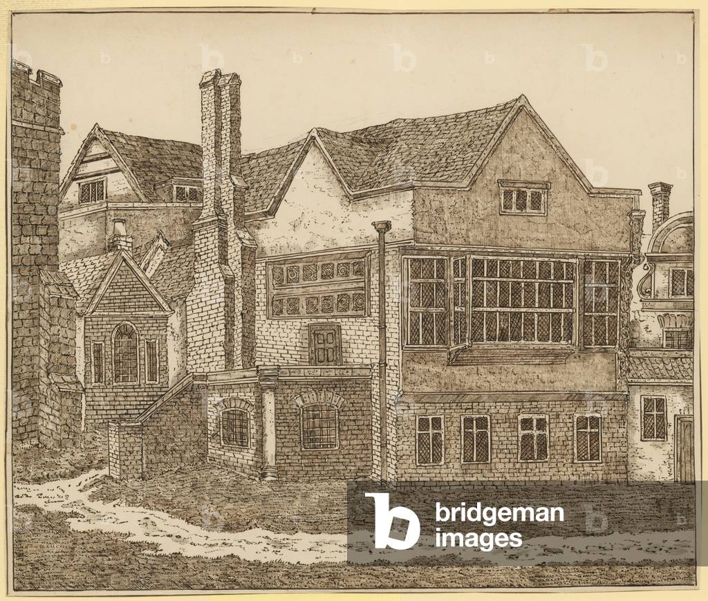 Leathersellers' Hall, St Helen's, London (engraving)