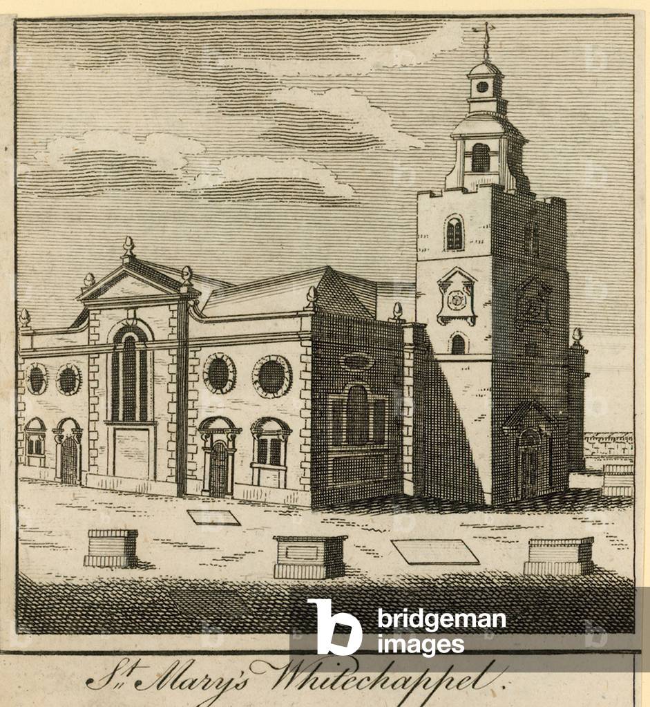 St Mary, Whitechapel, London (engraving)