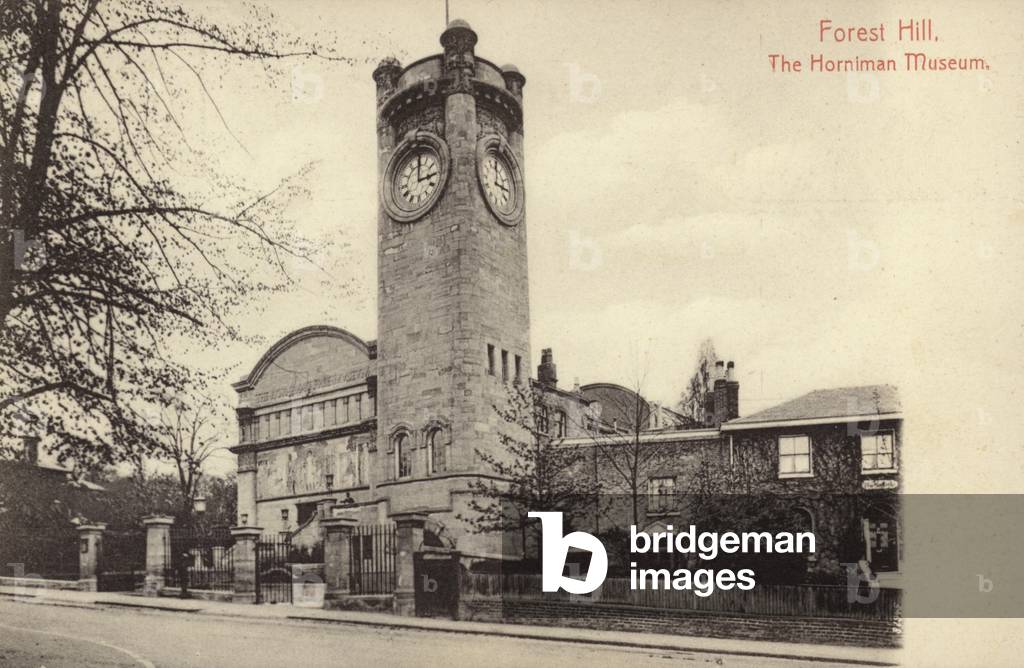 Forest Hill, the Horniman Museum, London (b/w photo)