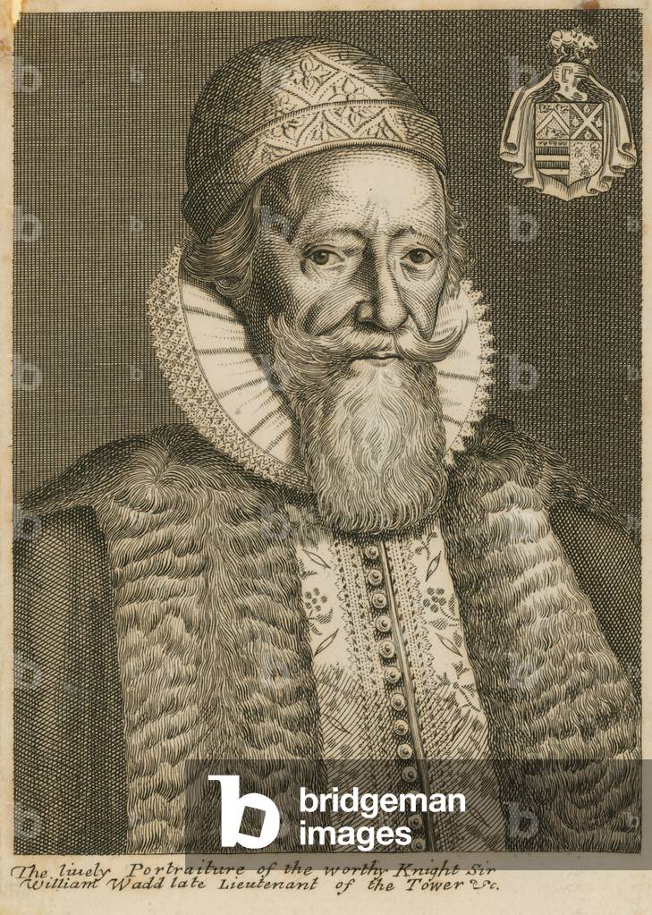 The lively portraiture of the worthy Knight Sir William Wadd (engraving)