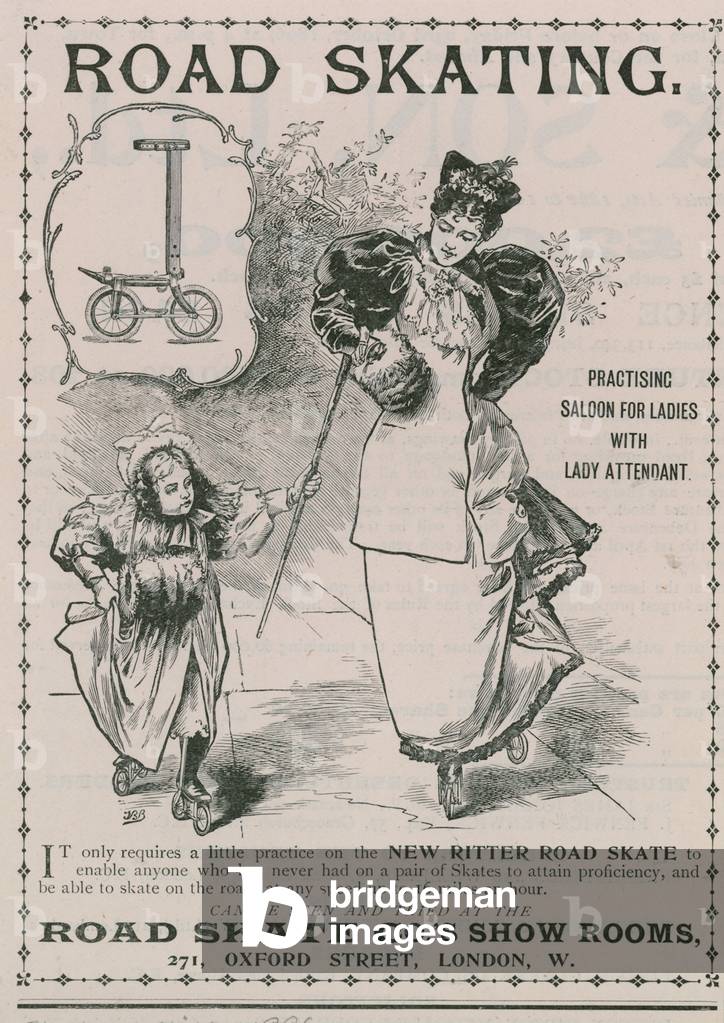 Road Skating (engraving)