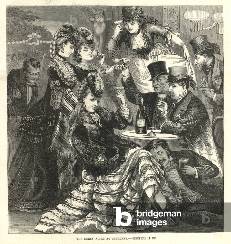 The Derby Night at Cremorne (engraving)
