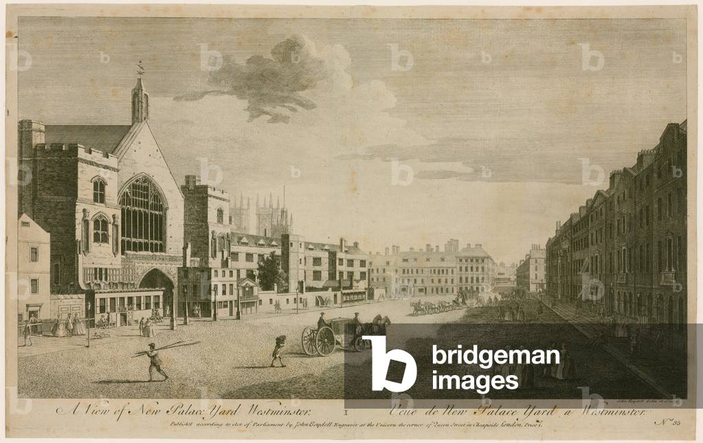 A View of New Palace Yard Westminster (engraving)