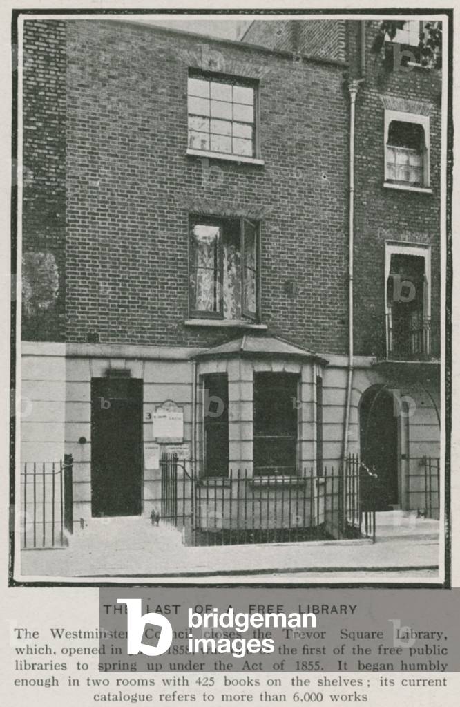 Trevor Square Library, Westminster (photo)