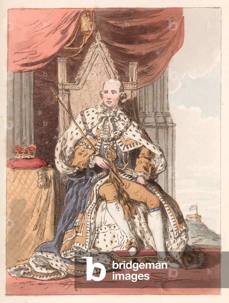 The Sovereign (coloured engraving)