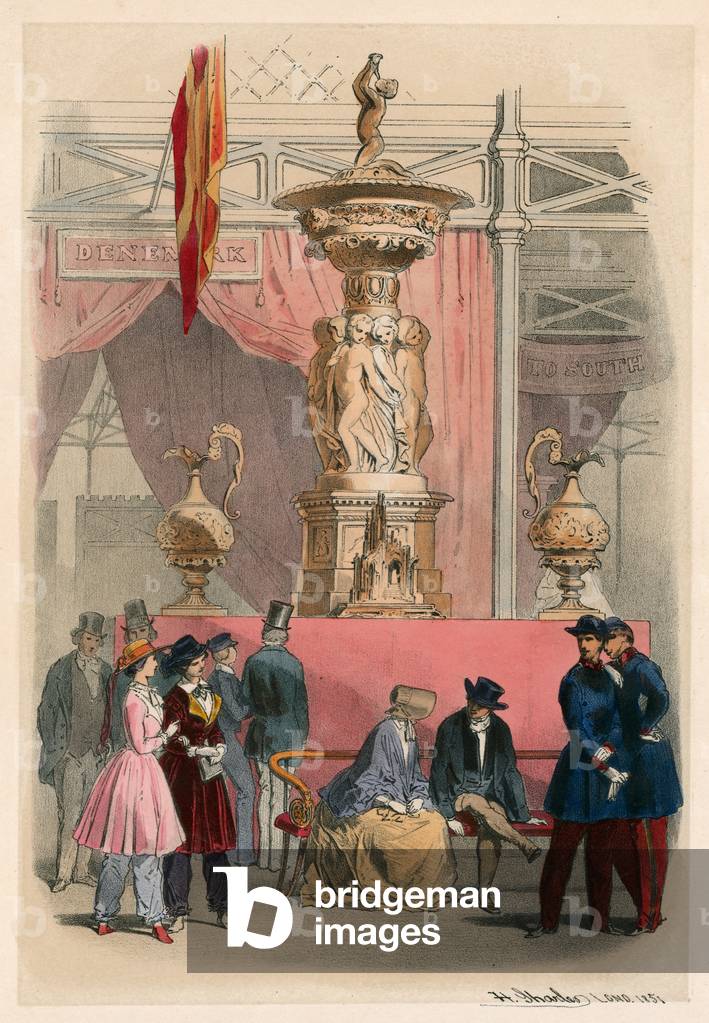 Great Exhibition 1851 (coloured engraving)