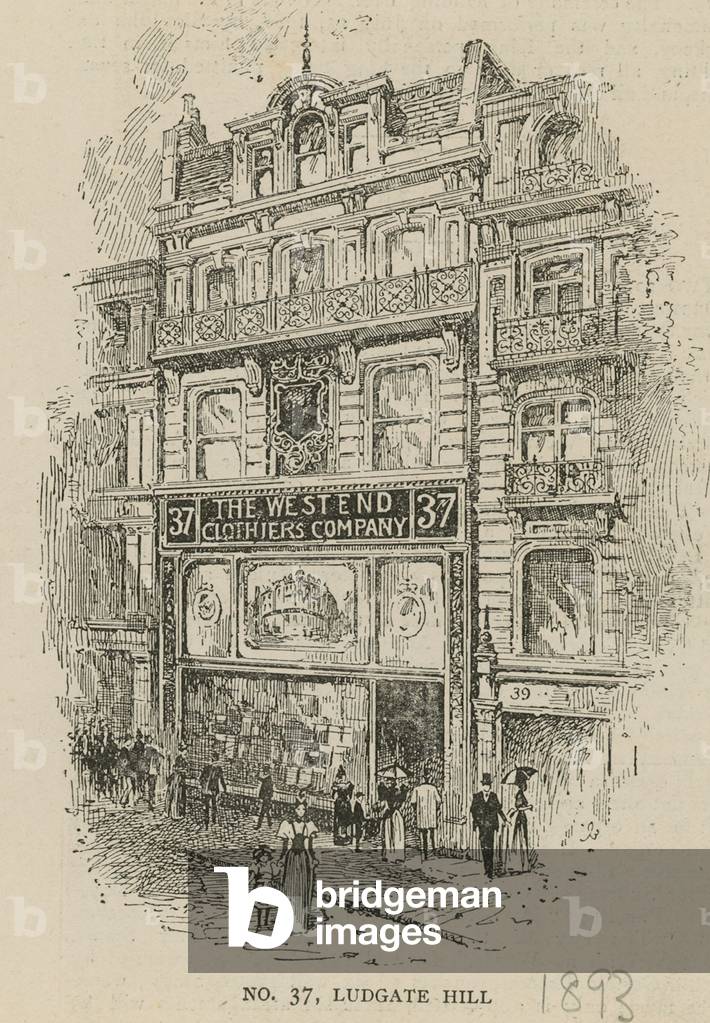 37 Ludgate Hill, London (engraving)