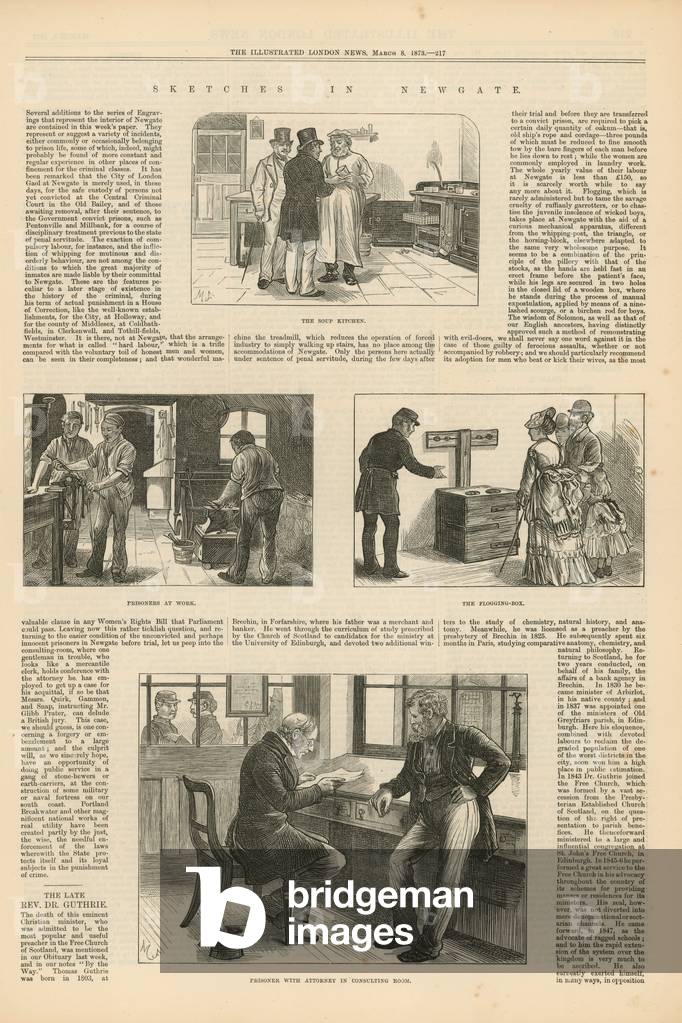 Page from the Illustrated London News (engraving)