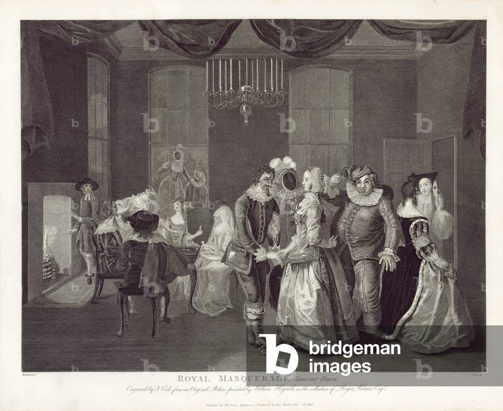 Royal Masquerade, Somerset House (engraving)