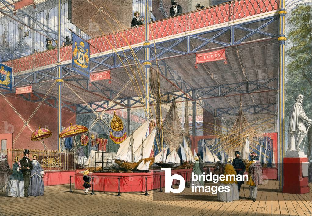 India, No 3, Great Exhibition, 1851 (coloured engraving)