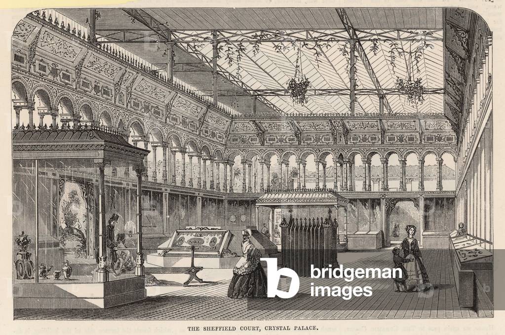 The Sheffield Court, Crystal Palace (engraving)