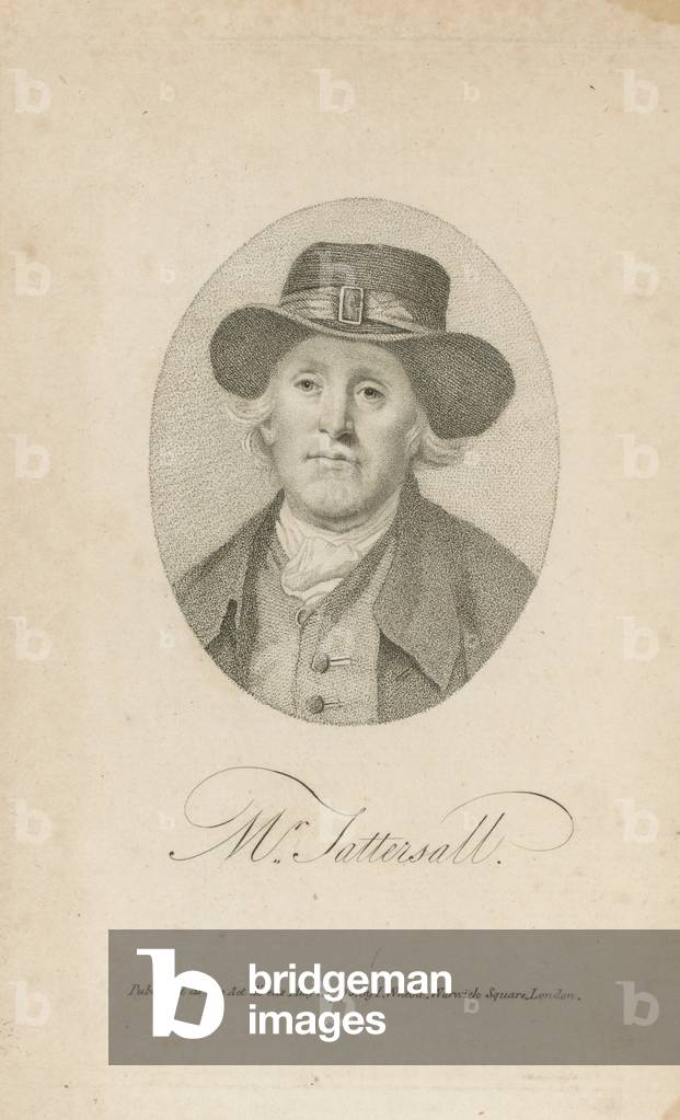 Portrait of Richard Tattersall (engraving)
