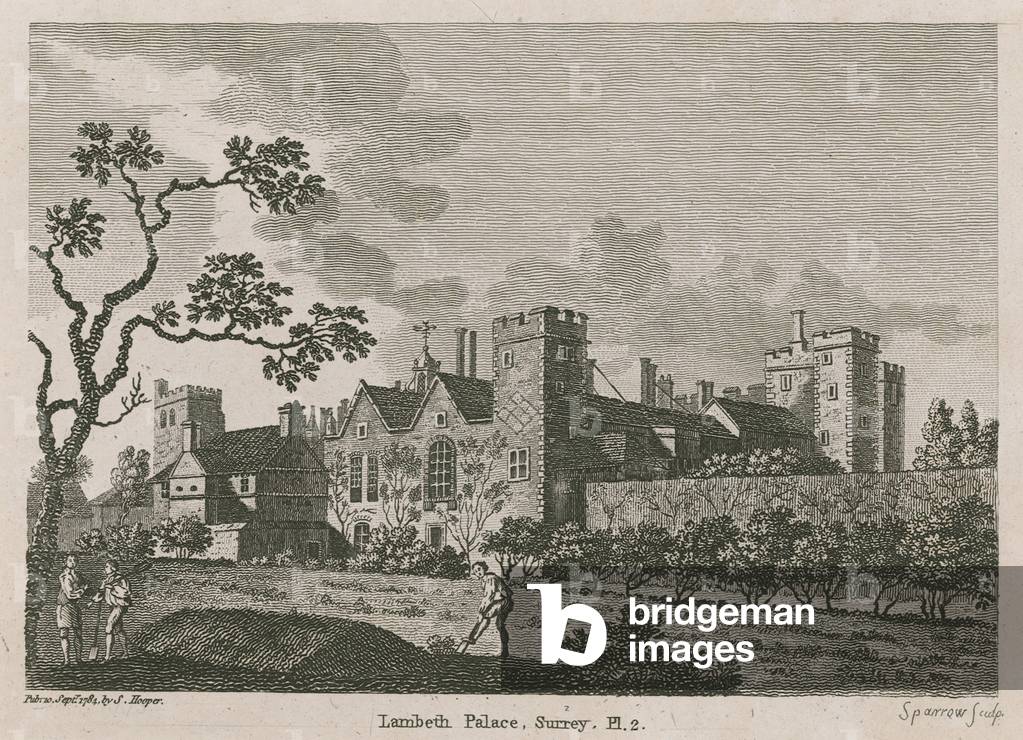 Lambeth Palace, Surrey (engraving)