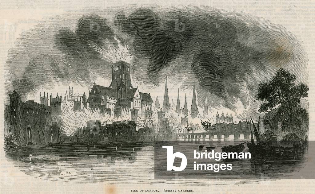 The Great Fire of London (engraving)